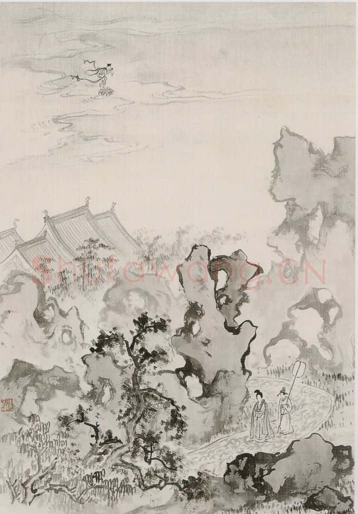 近现代 陈少梅《观音图册》书画作品