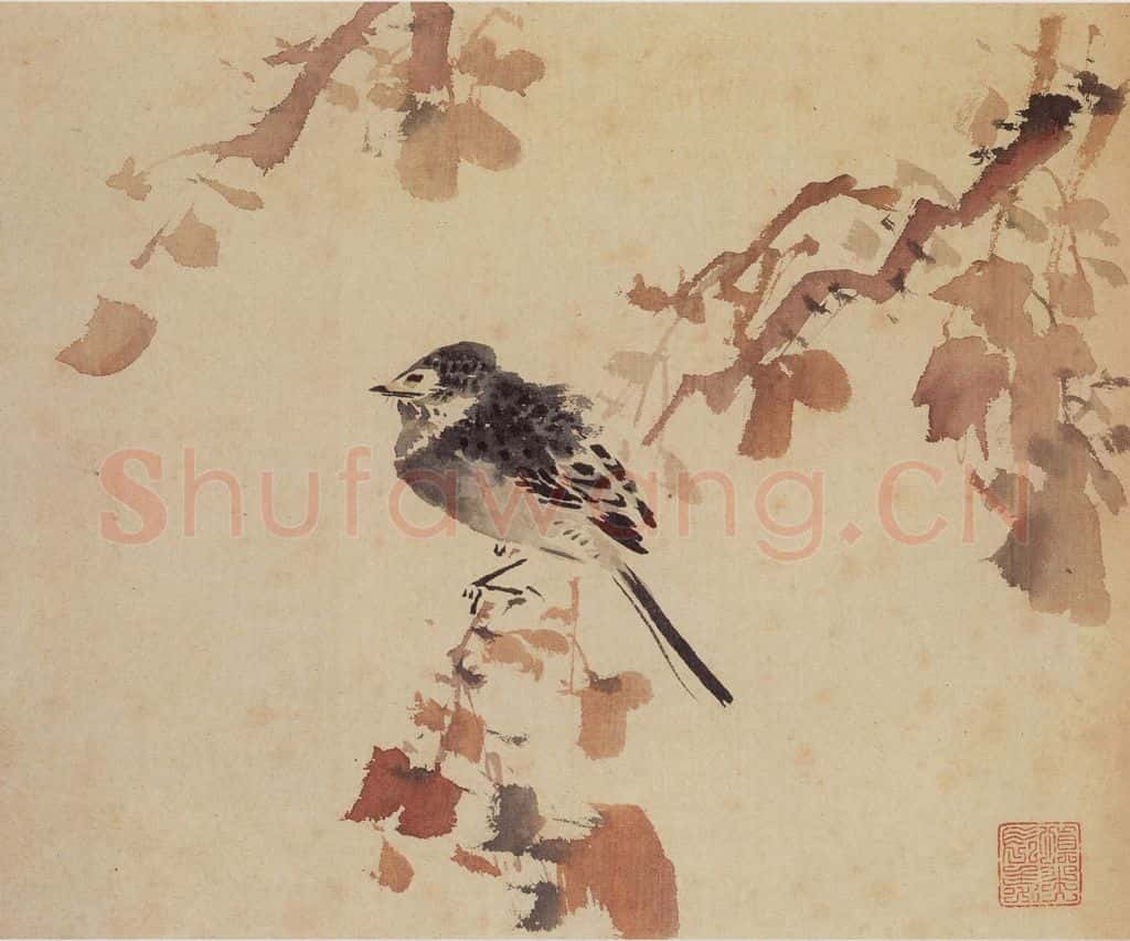 1940年 汪慎生 临孙隆花鸟册页 书画作品