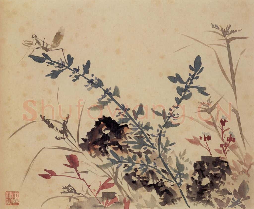 1940年 汪慎生 临孙隆花鸟册页 书画作品