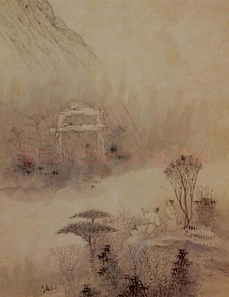 明末清初 石涛 黄山图册21开 书画作品