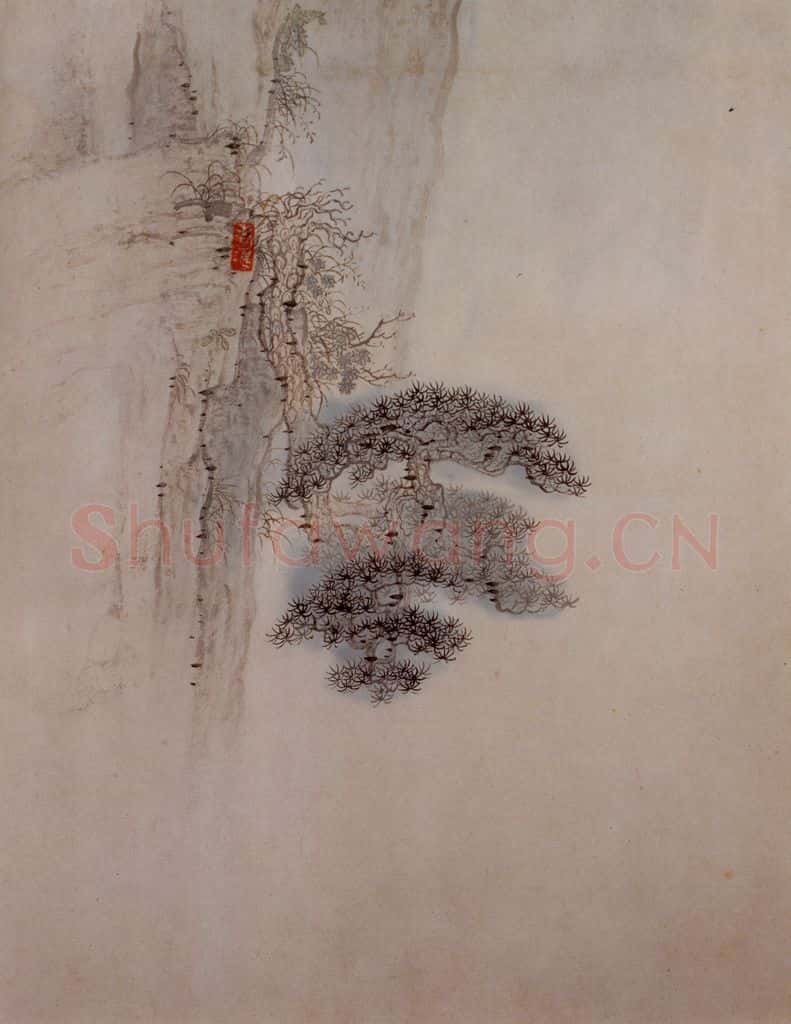 明末清初 石涛 黄山图册21开 书画作品