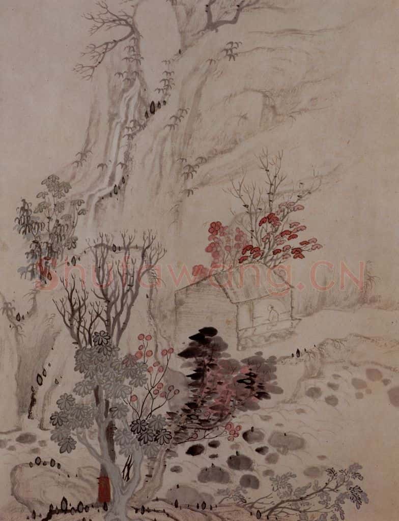 明末清初 石涛 黄山图册21开 书画作品