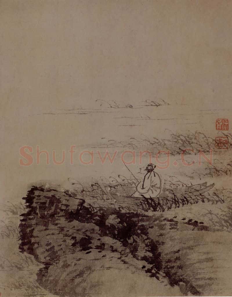 明末清初 石涛 山水10开 书画作品