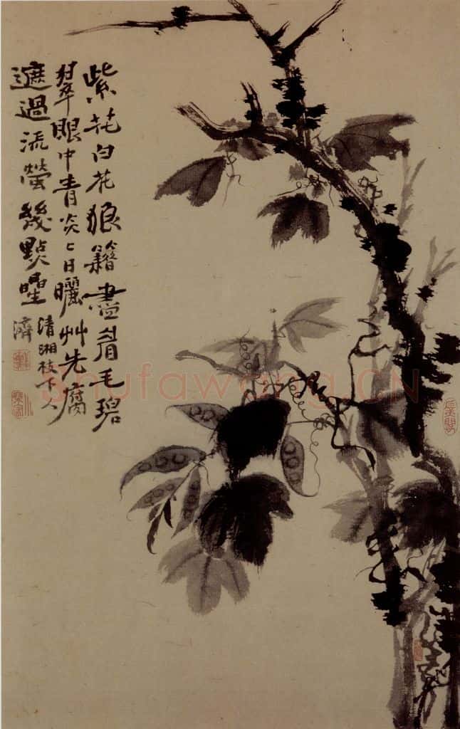 明末清初 石涛 山水花卉8开 书画作品