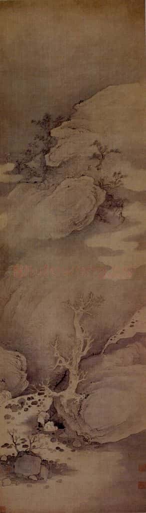 明末清初 石涛 十二条屏 书画作品