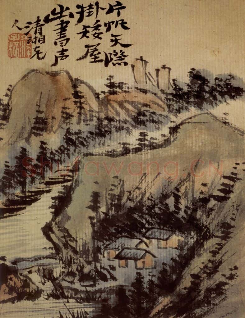 1697年 石涛《山水册12开》书画作品