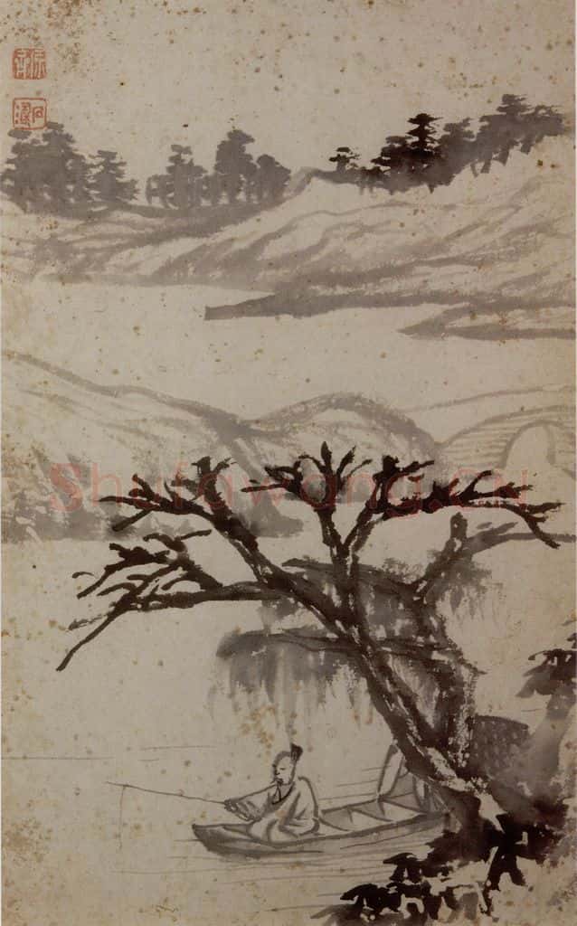 1698年 石涛《山水册》书画作品
