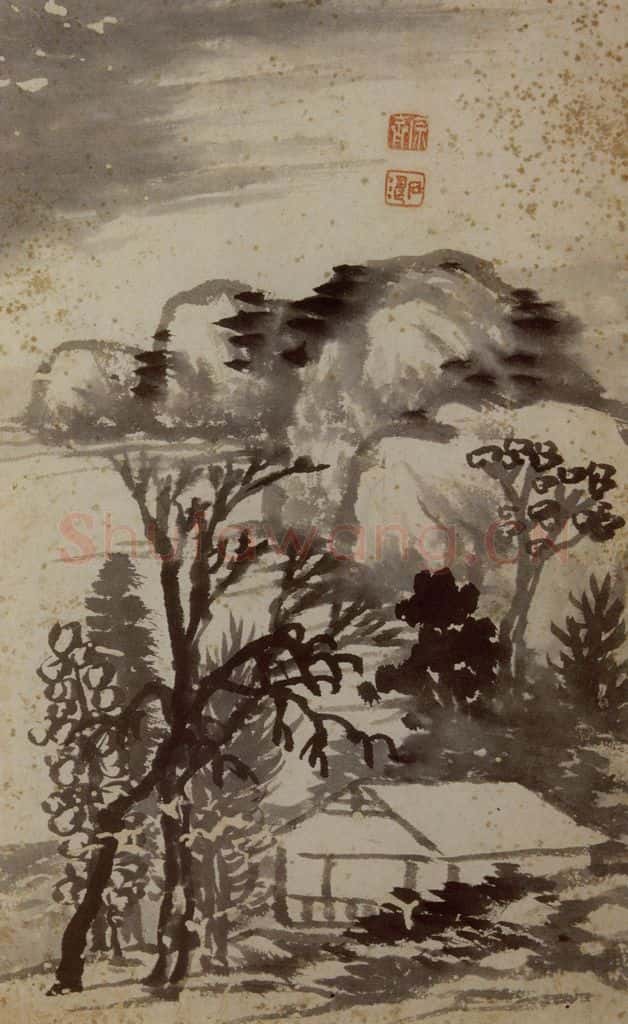 1698年 石涛《山水册》书画作品