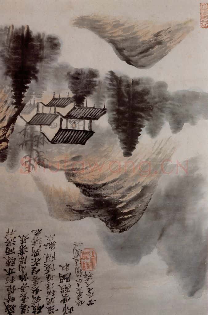 1690年 石涛《书画杂册14开》书画作品