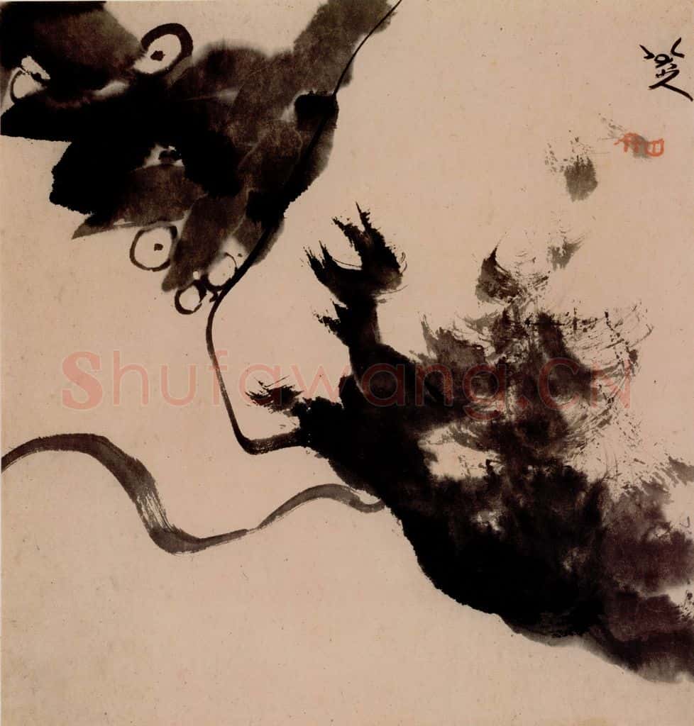 清 朱耷《书画册》书画作品