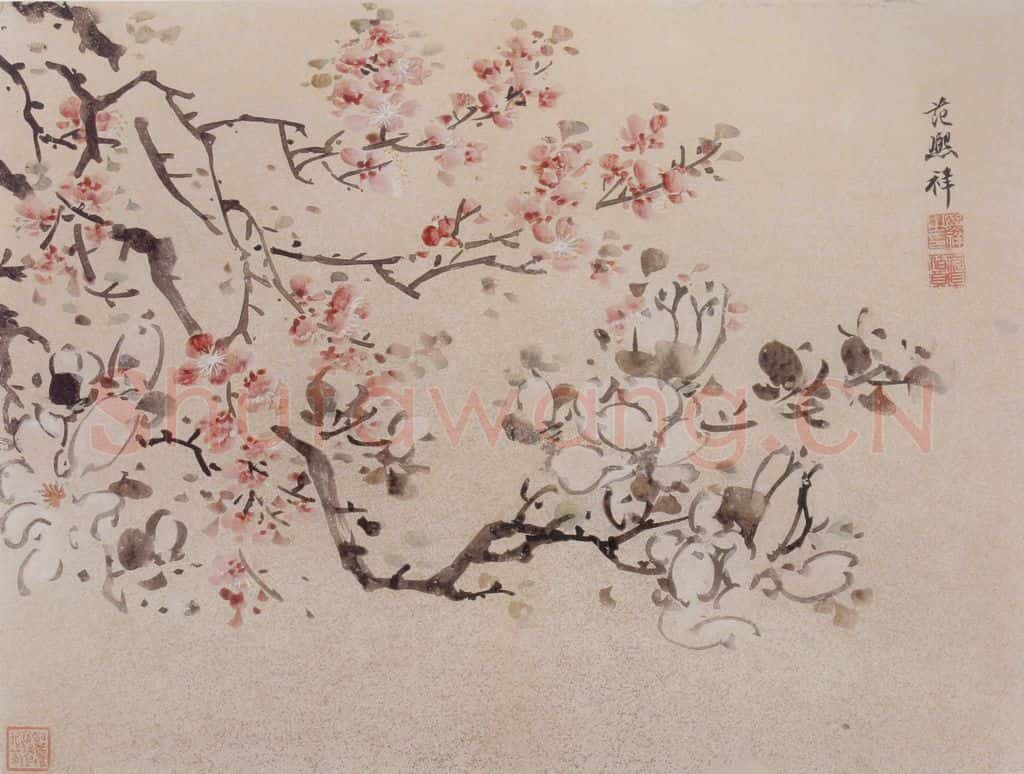 清 张穆《郑邑侯思诗书画册》书画作品