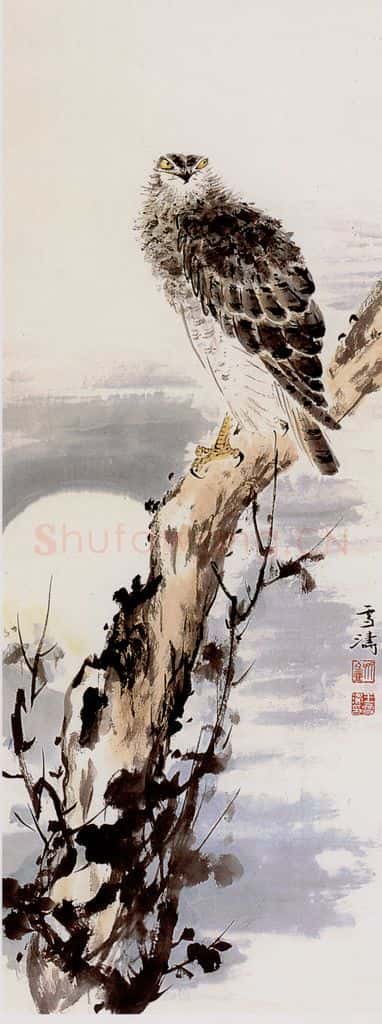  王雪涛 鹰 书画作品