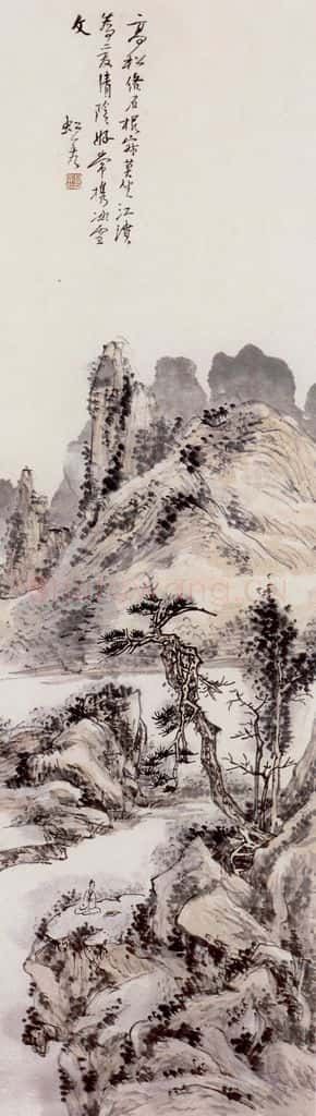  黄宾虹 山水 书画作品