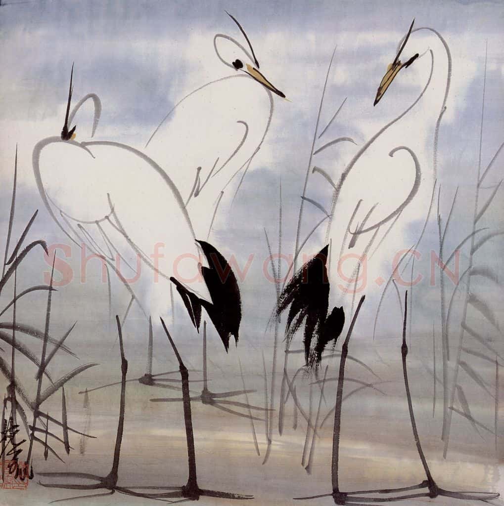  林风眠 三恩 书画作品