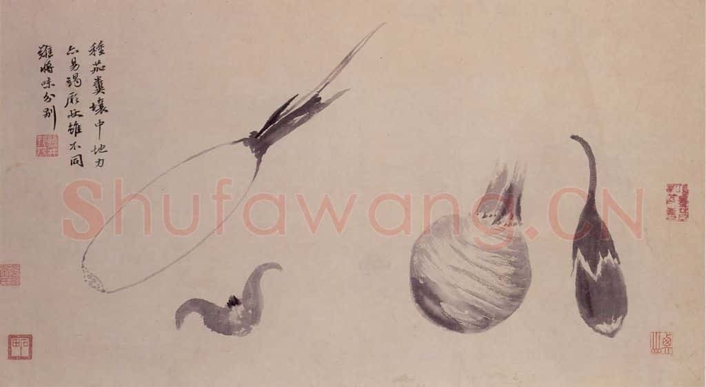 明 沈周 观物之生图册 书画作品