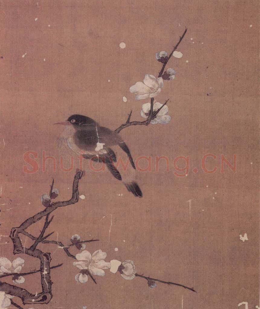 宋 无款 花鸟草虫册 书画作品