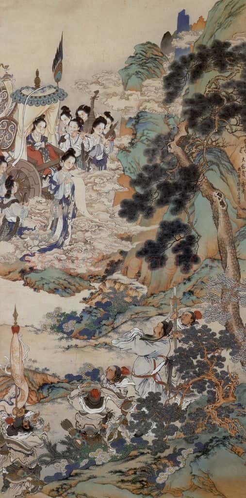  徐燕孙《大富贵亦寿考》书画作品