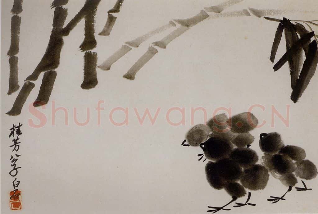 1924年 齐白石《花鸟鱼虫册页》书画作品