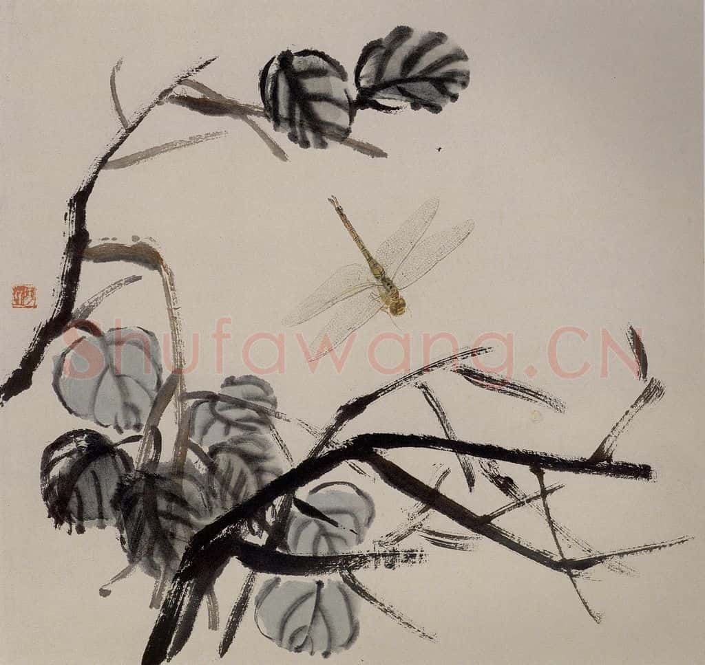 1924年 齐白石《草虫册页》书画作品