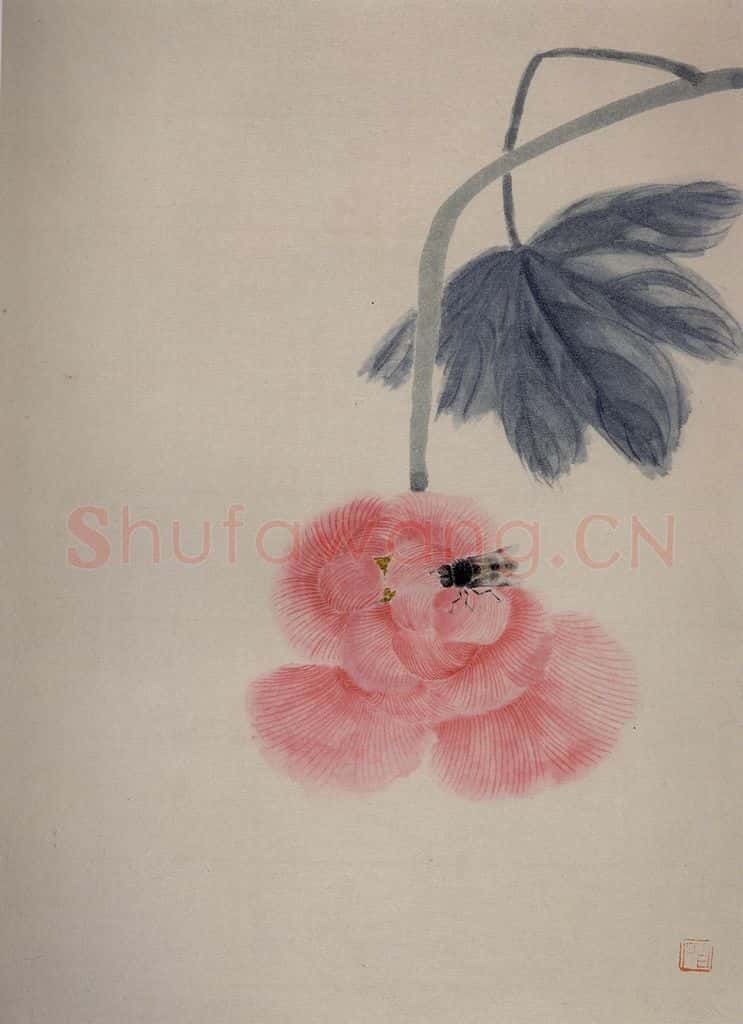 1920年 齐白石《草虫册页》书画作品