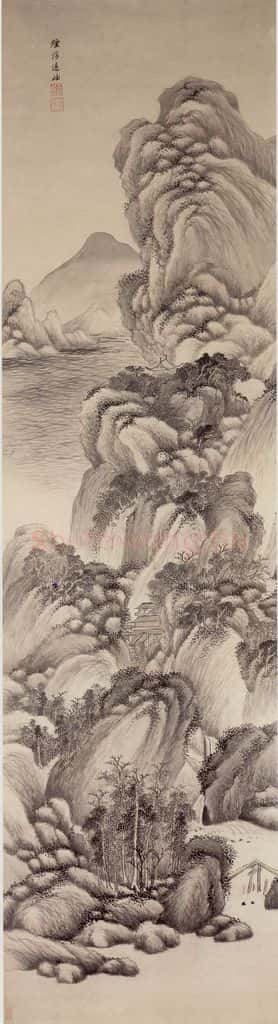 清 王鉴 仿古山水十条屏 书画作品