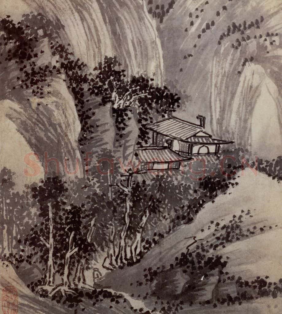 明 沈周《三绝图册》书画作品