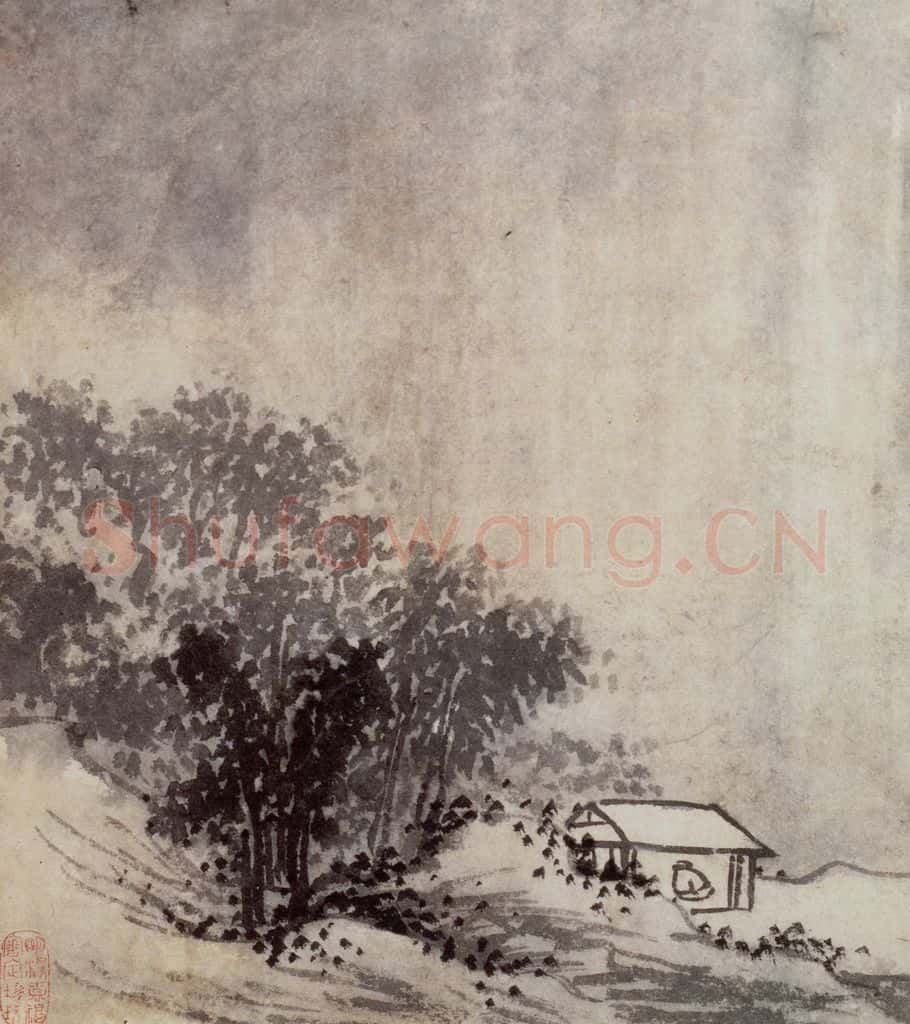 明 沈周《三绝图册》书画作品