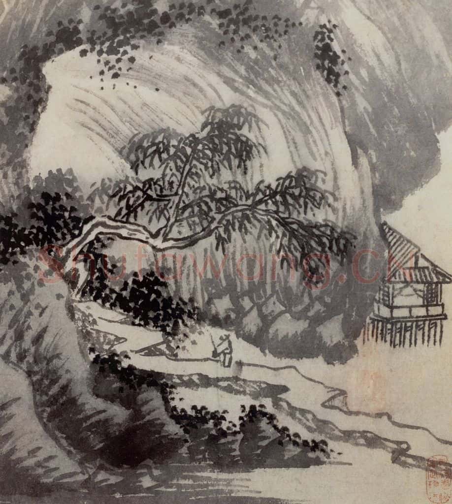 明 沈周《三绝图册》书画作品