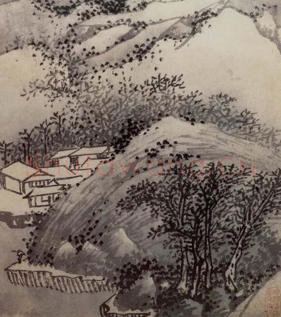 明 沈周《三绝图册》书画作品