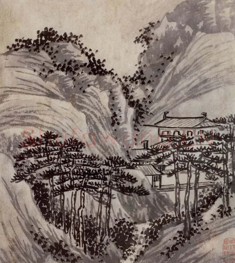 明 沈周《三绝图册》书画作品