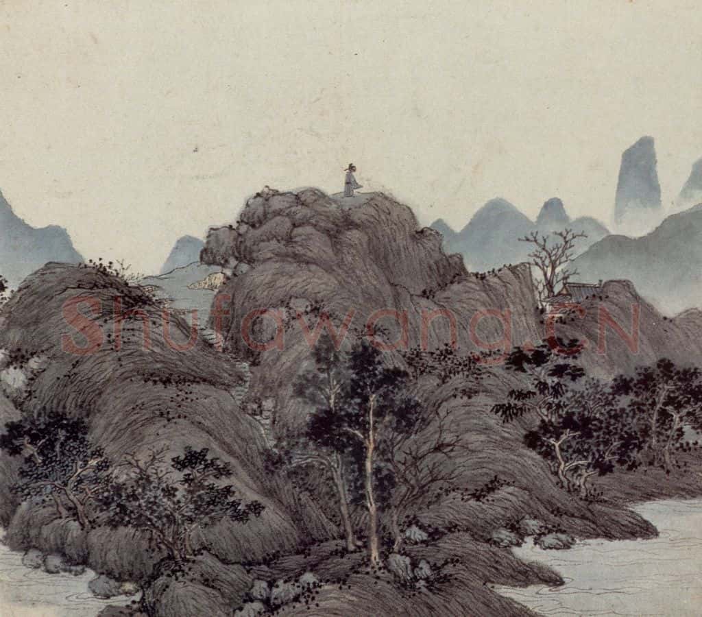 明 沈周《东庄图册》书画作品