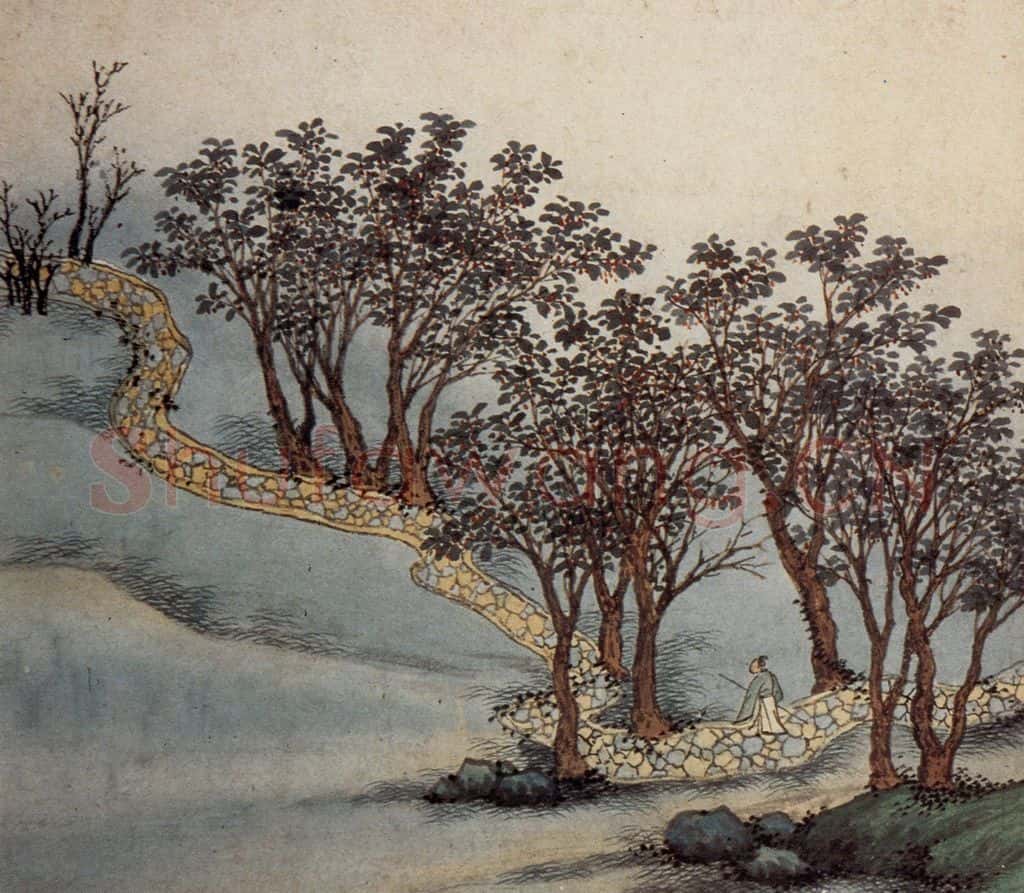 明 沈周《东庄图册》书画作品
