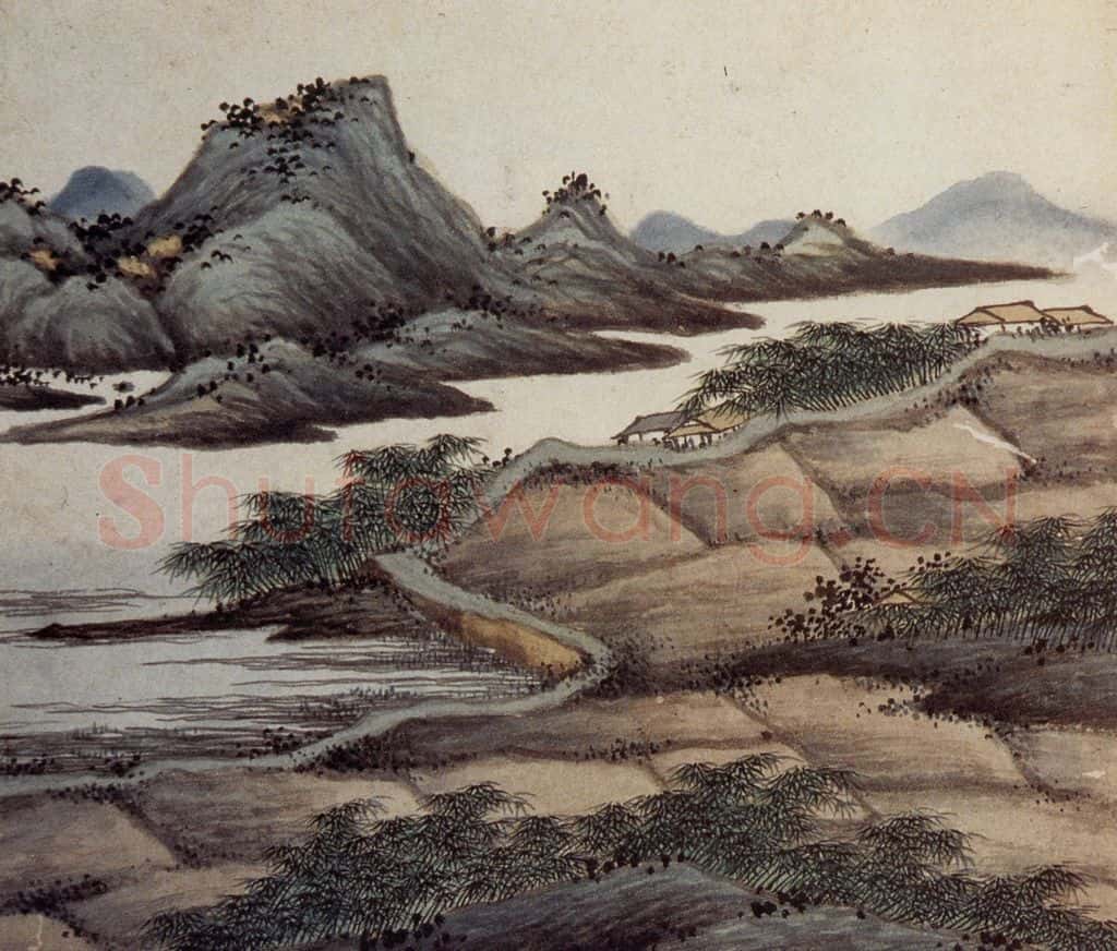 明 沈周《东庄图册》书画作品