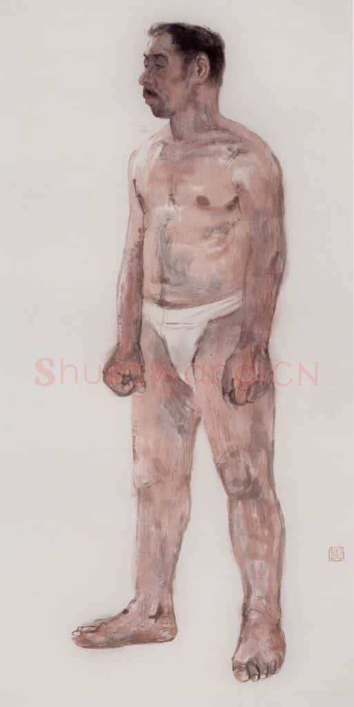 1997年 田黎明 课堂写生 书画作品