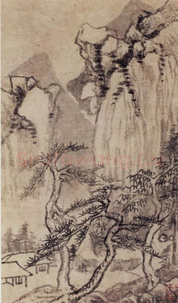 董其昌《山水册》书画作品