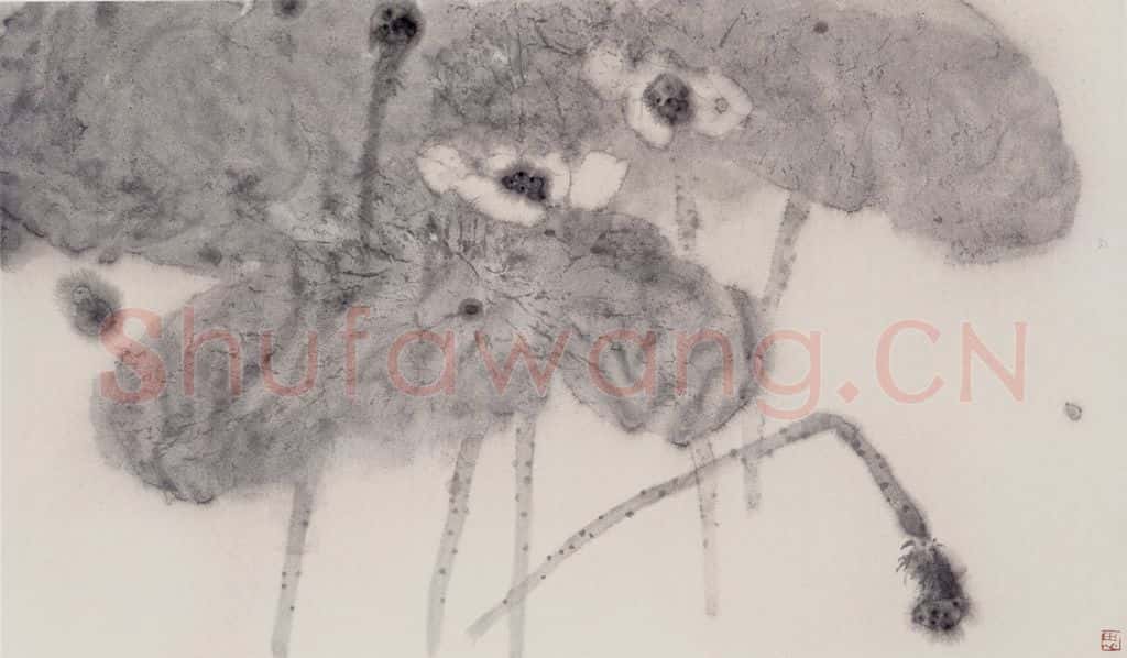 1992年 周思聪《絮语》书画作品