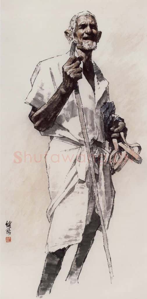 2006年 王绪阳《烈日》书画作品