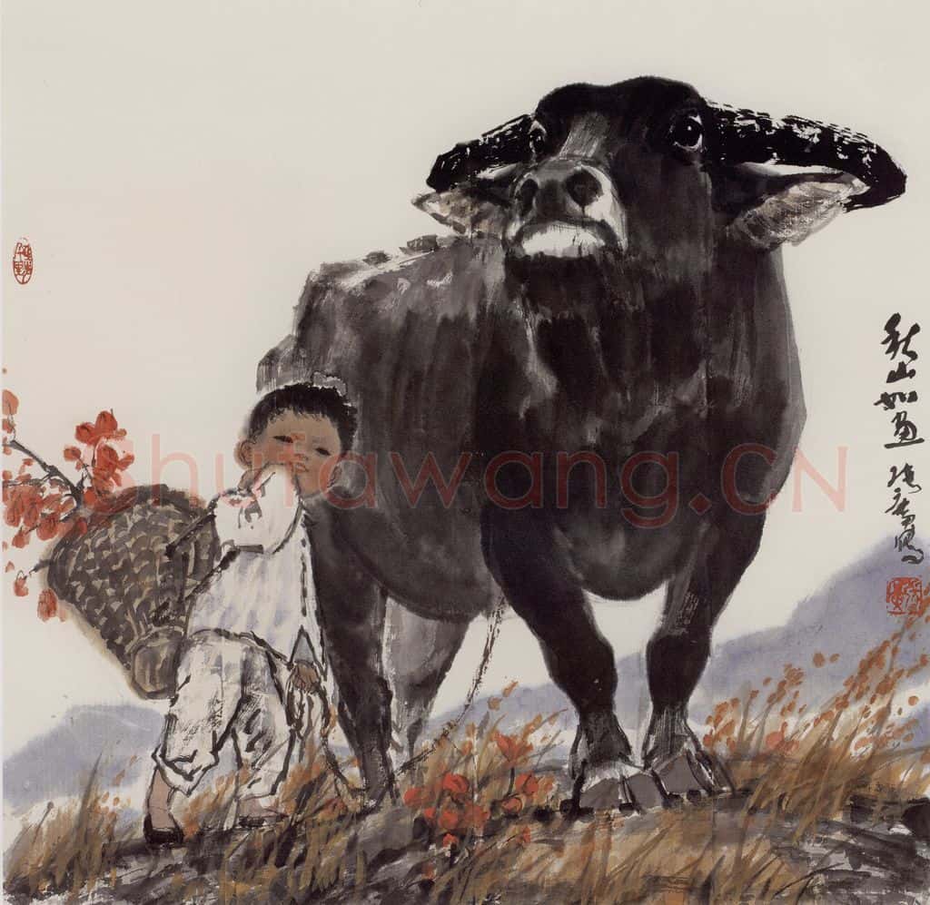 现代 张广《江山如画》书画作品
