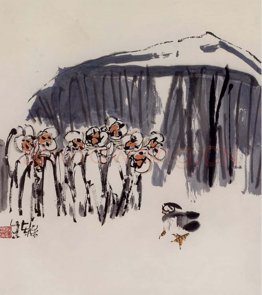 1985年 赵梅生《小品》书画作品