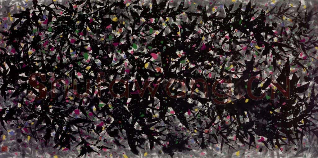 1993年 吴冠中 岁月风华 书画作品