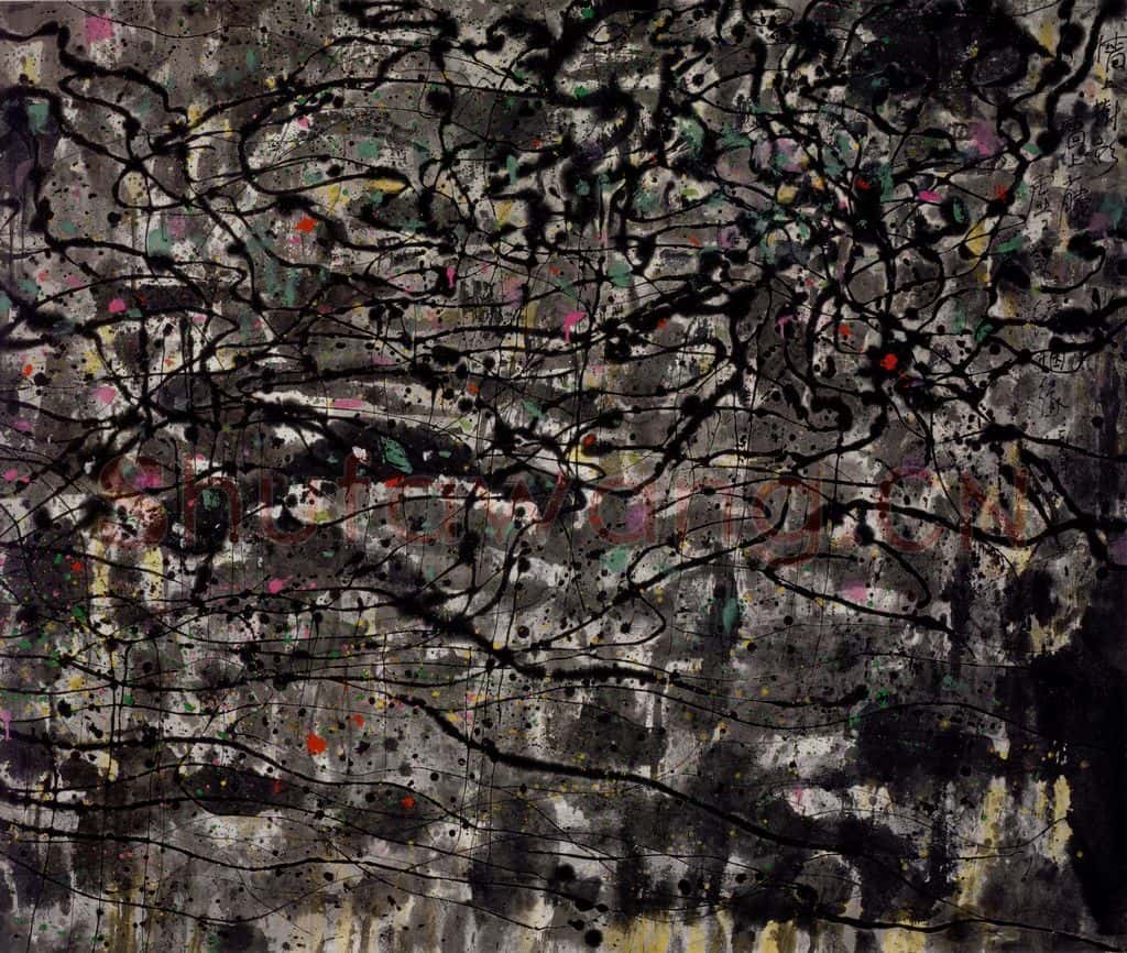 2006年 吴冠中 驰骋 书画作品