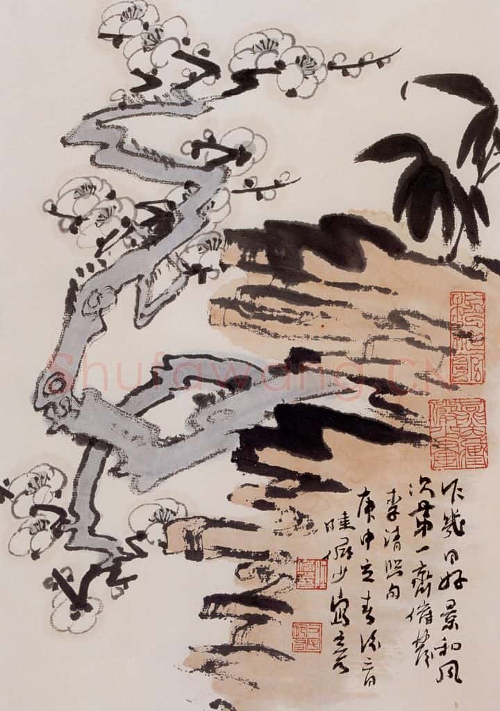 1980年 陆俨少 好景和风 书画作品
