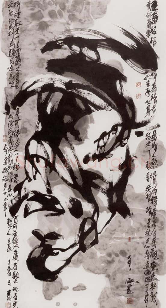 2004年 赵贵德《还京乐》(附局部) 书画作品