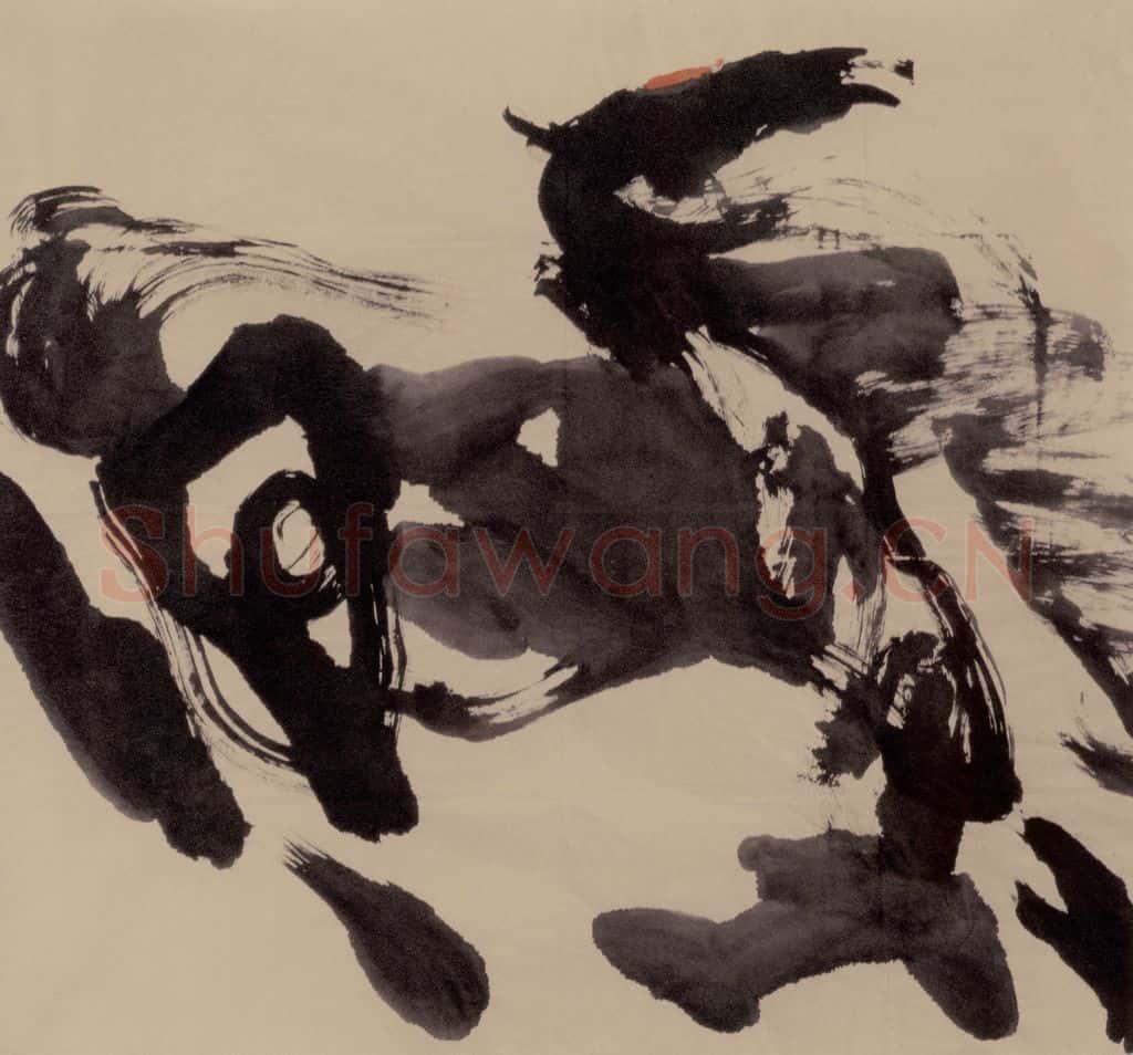 1993年 赵贵德《重叠金》书画作品