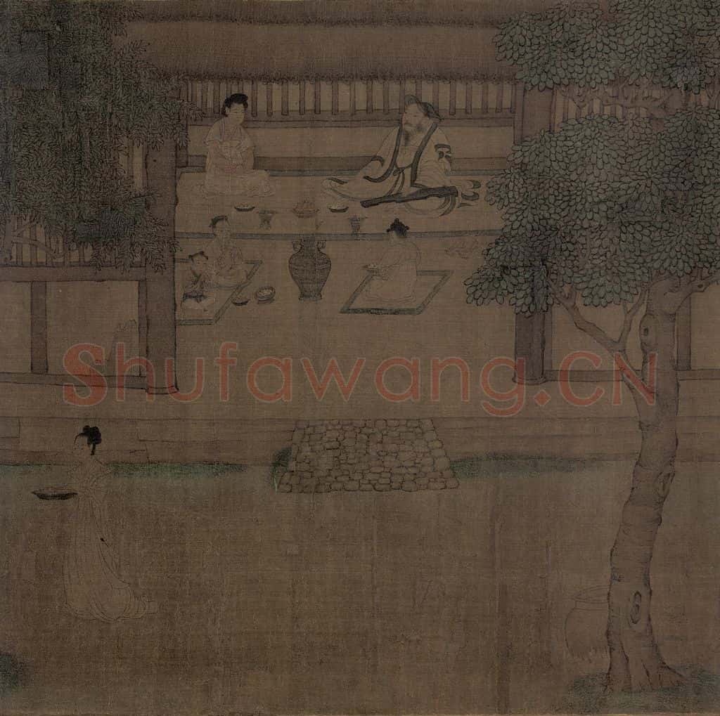 宋 佚名《归去来辞书画图》书画作品