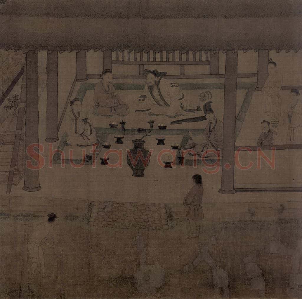 宋 佚名《归去来辞书画图》书画作品