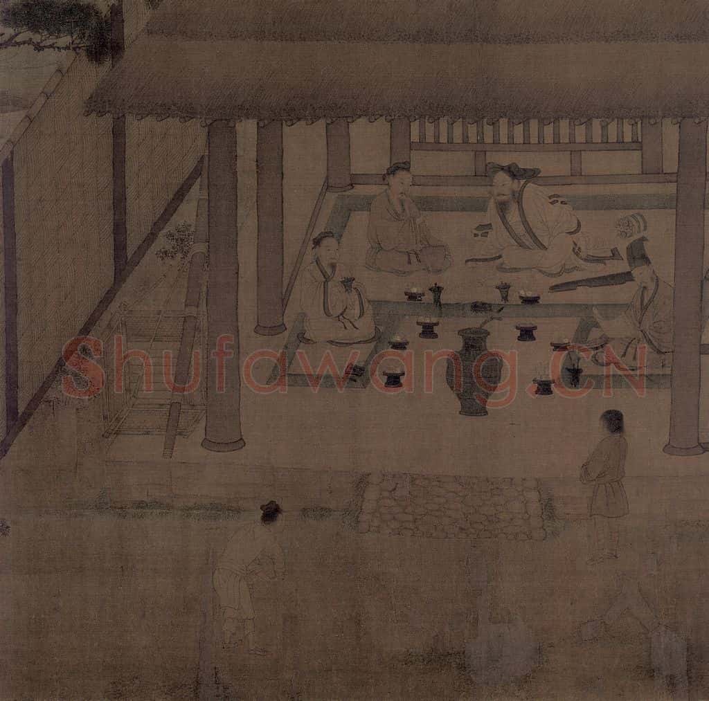 宋 佚名《归去来辞书画图》书画作品