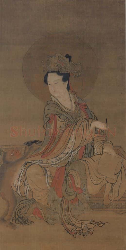 宋 佚名《星辰像》书画作品