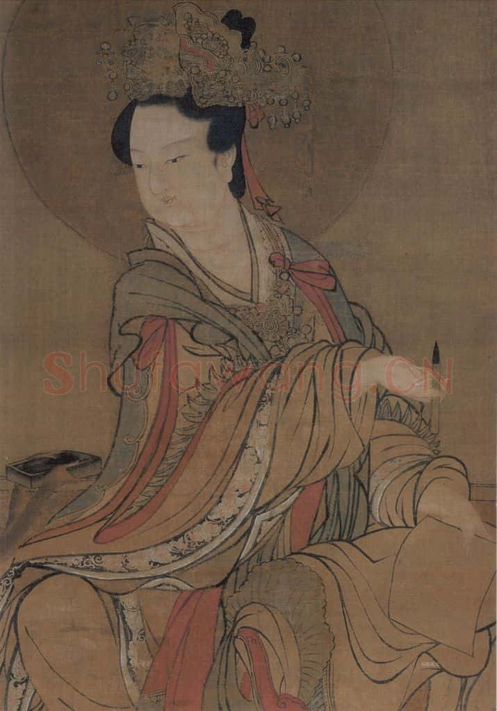 宋 佚名《星辰像》书画作品