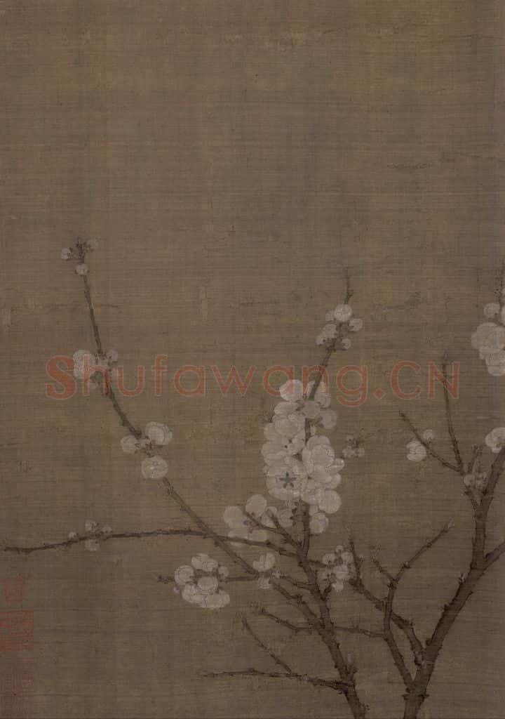 宋 赵佶《五色鹦鹉图》书画作品